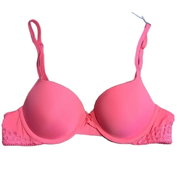 AERIE Harper bra punch pink 34B c004 - Picture 1 of 10